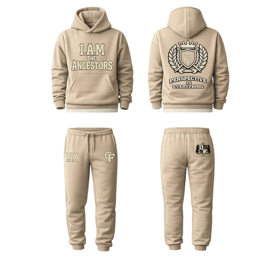 CultureFirst™ Signature Tracksuit – Beige
